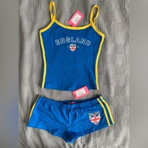 NWT England set from edikted